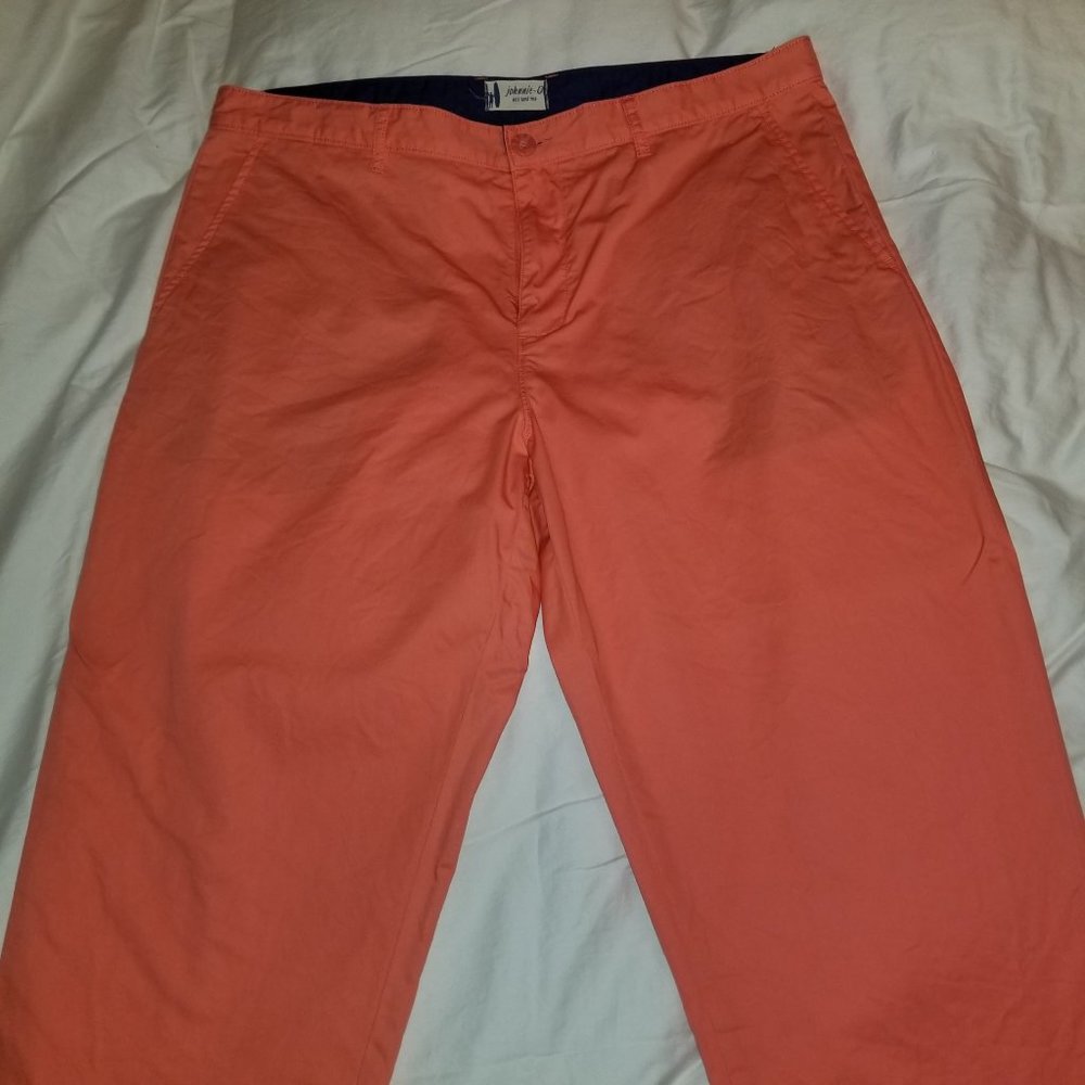 Johnnie-O Men's Lightweight Cotton Slacks 38 x 30
